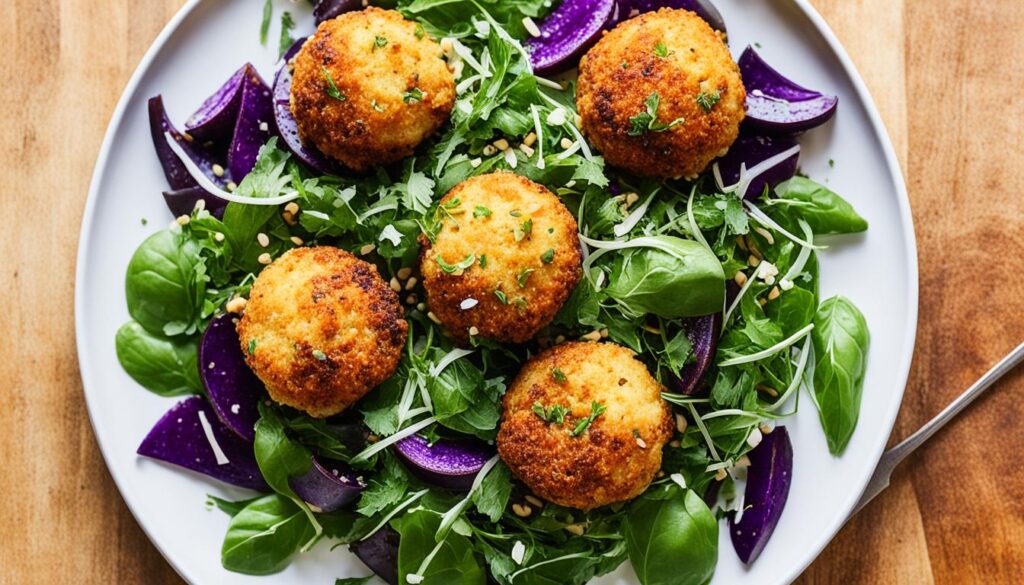 vegan arancini