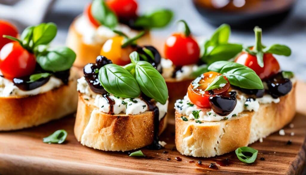 goat cheese crostini