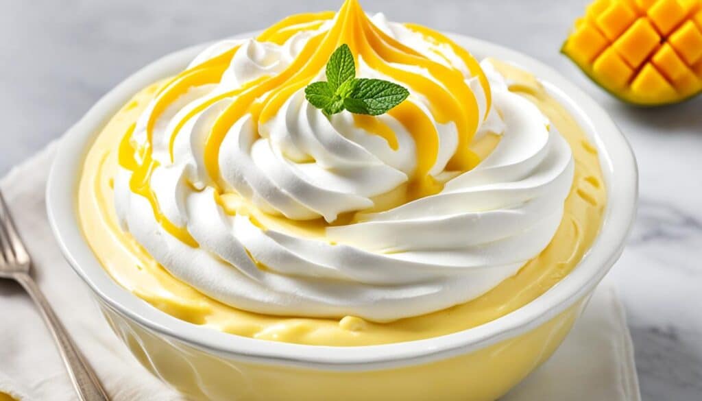 mango custard