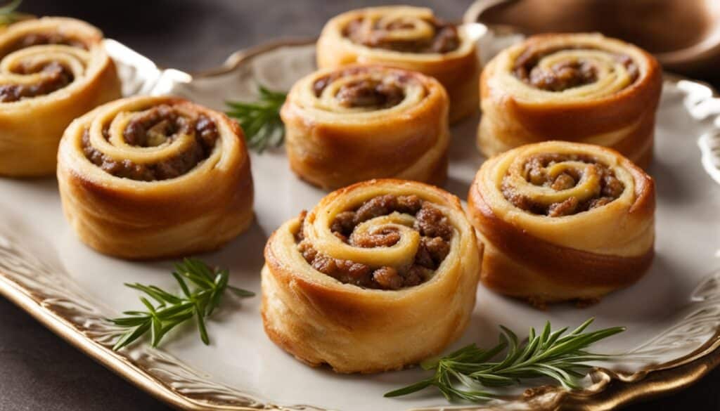 sausage pinwheels