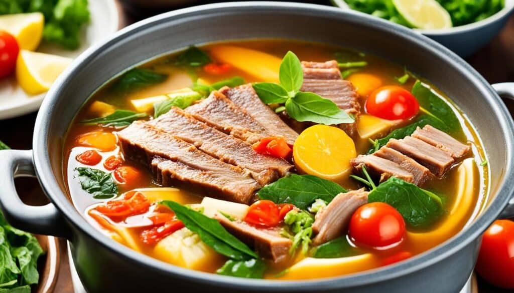 sinigang broth