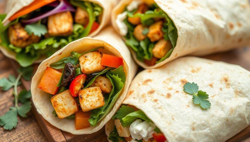 vegetarian wrap options