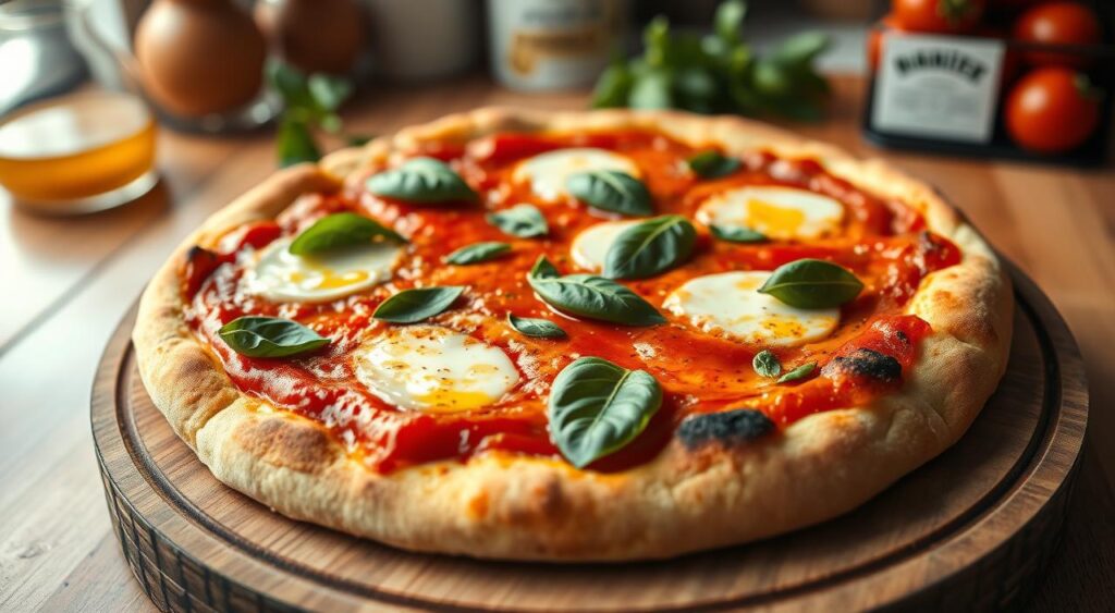 classic margherita pizza