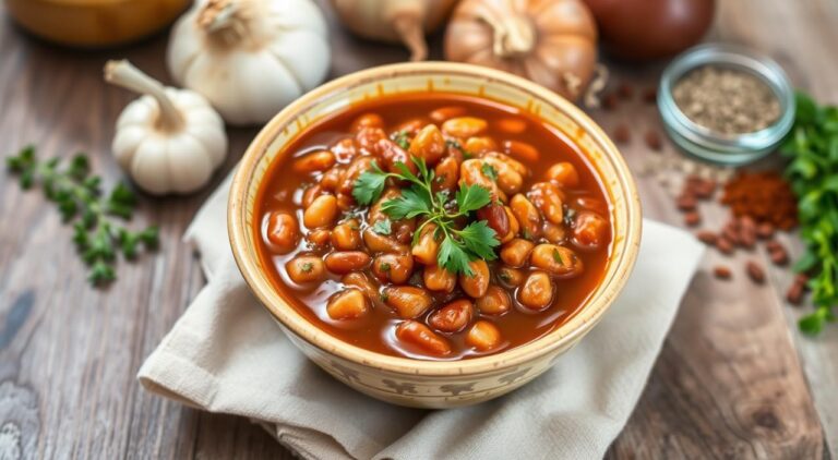 homemade baked beans