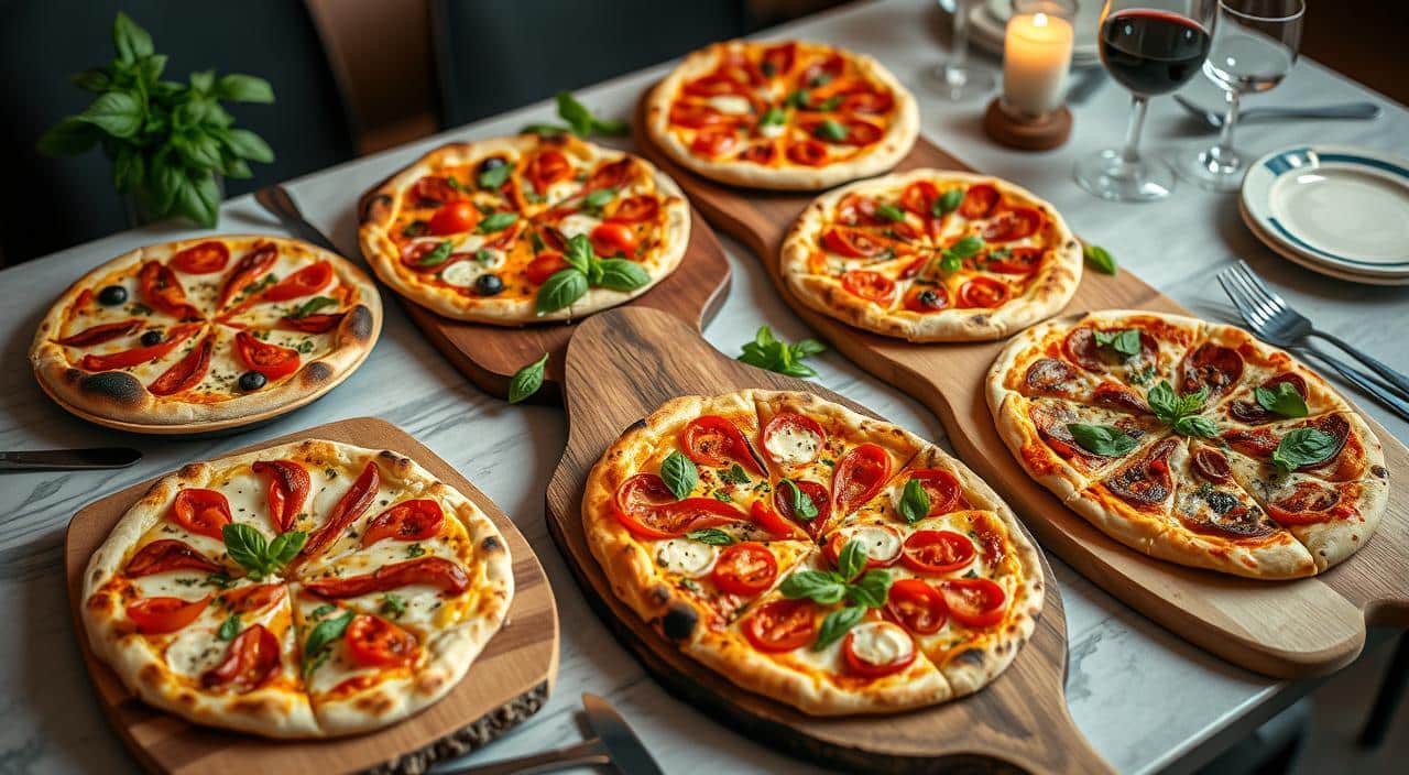 pizza presentation