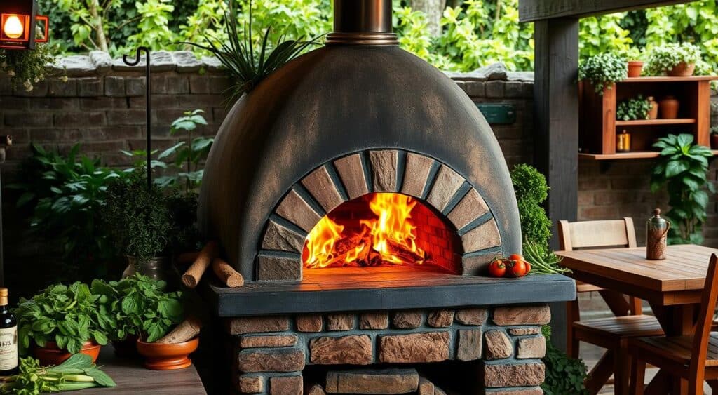 wood-fired oven