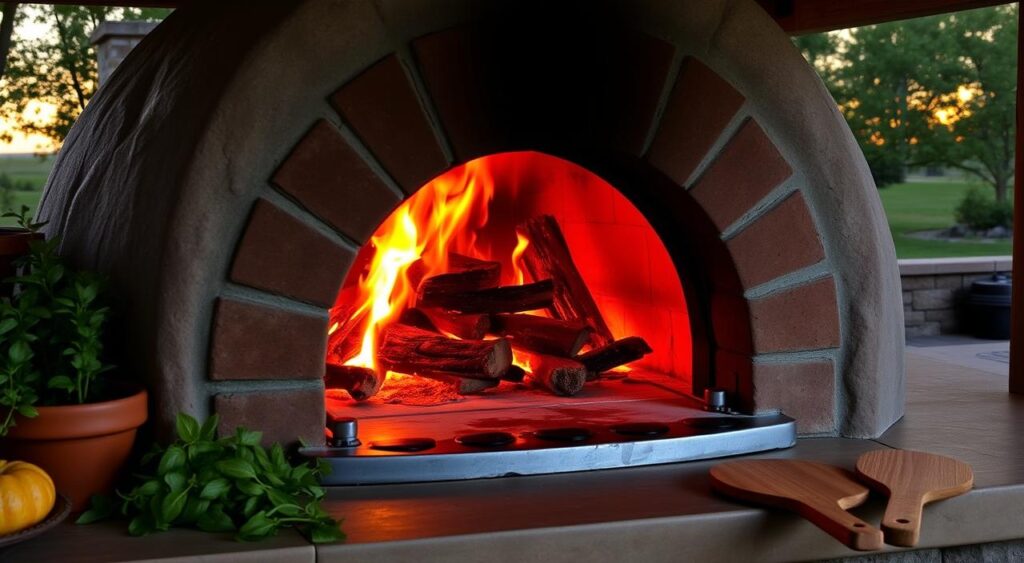 wood-fired oven