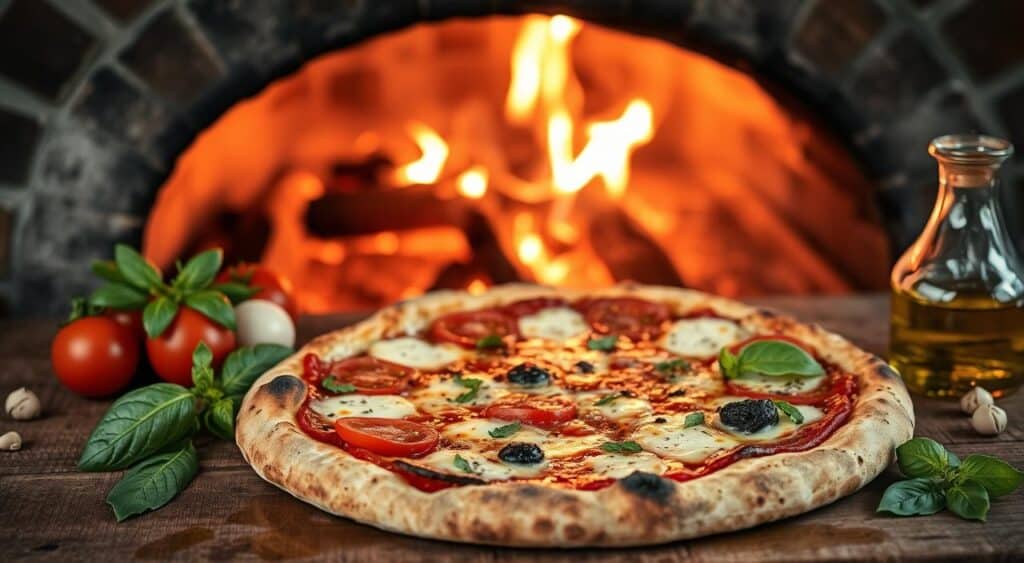 wood fired pizza