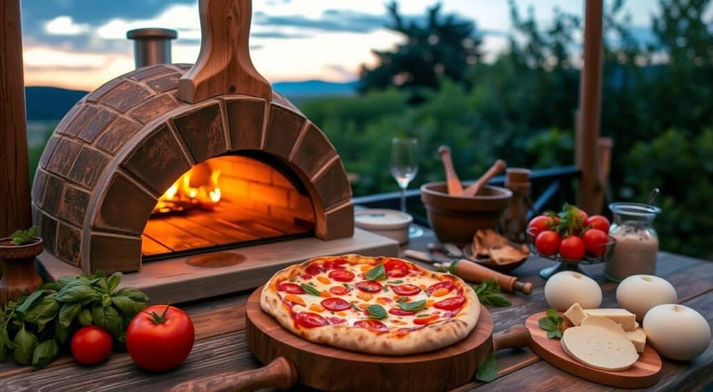 wood-fired pizza