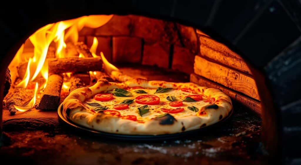 wood-fired pizza